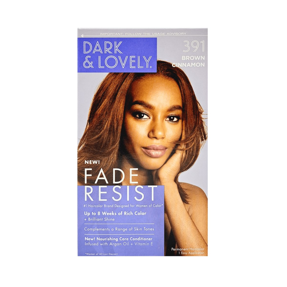 Dark & Lovely Fade Resist Hair Color Brown Cinnamon #391 - CosFair GmbH