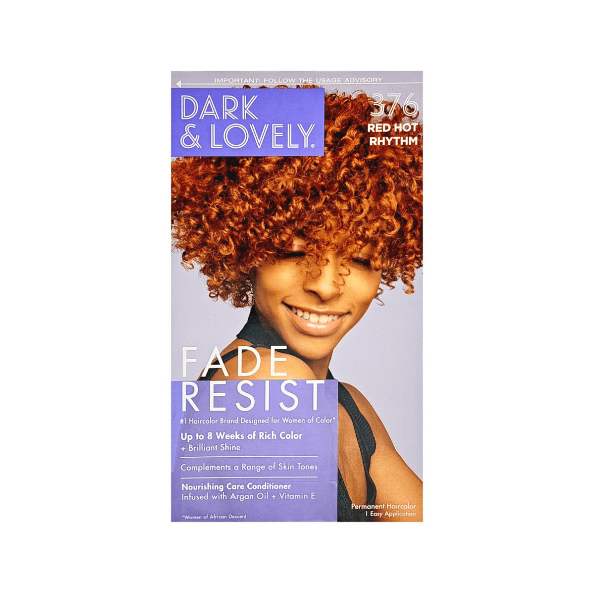 Dark & Lovely Fade Resist Hair Color#376 Red Hot Rhythm - CosFair GmbH