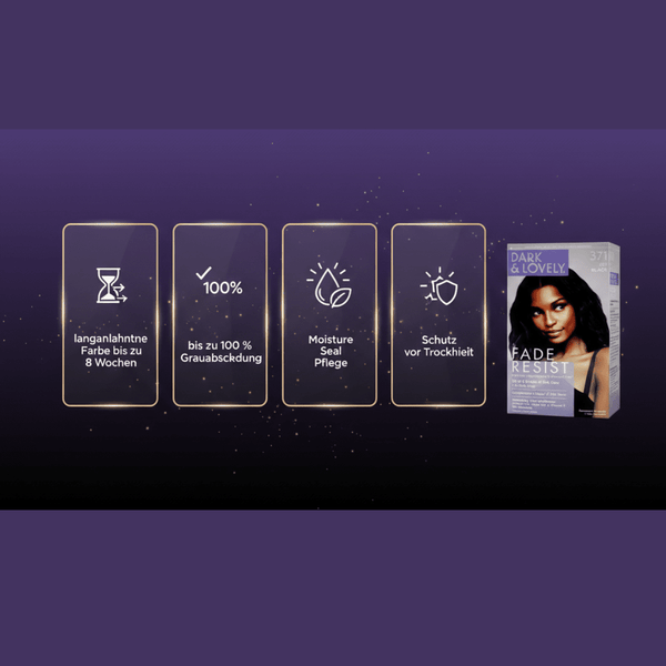 Dark & Lovely Rich Conditioning Color 371 Jet Black - CosFair GmbH