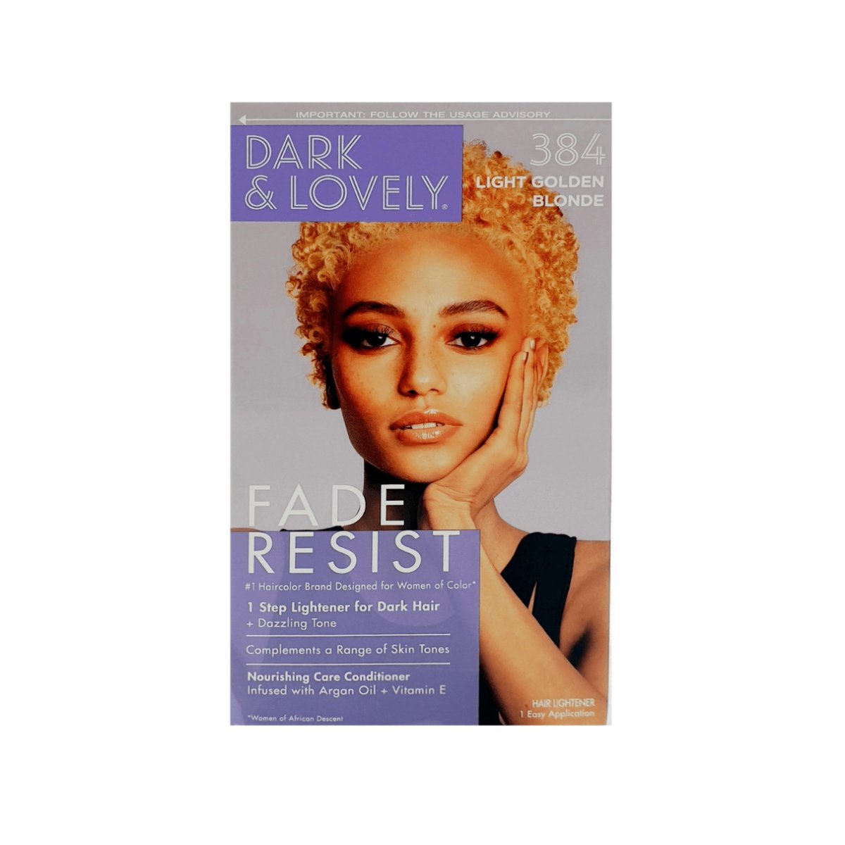 Dark &amp; Lovely Rich Conditioning Color 384 Light Golden Blonde - CosFair GmbH