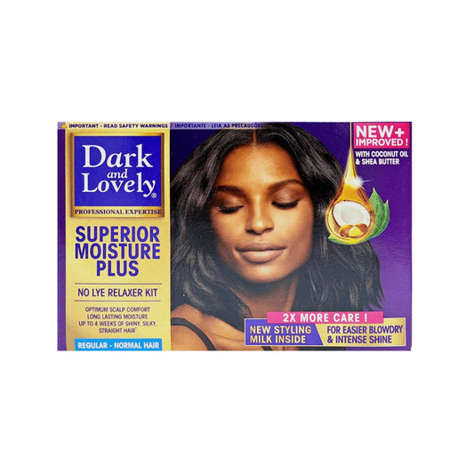 Dark & Lovely Superior Moisture Plus Kit Relaxer Regular - CosFair GmbH