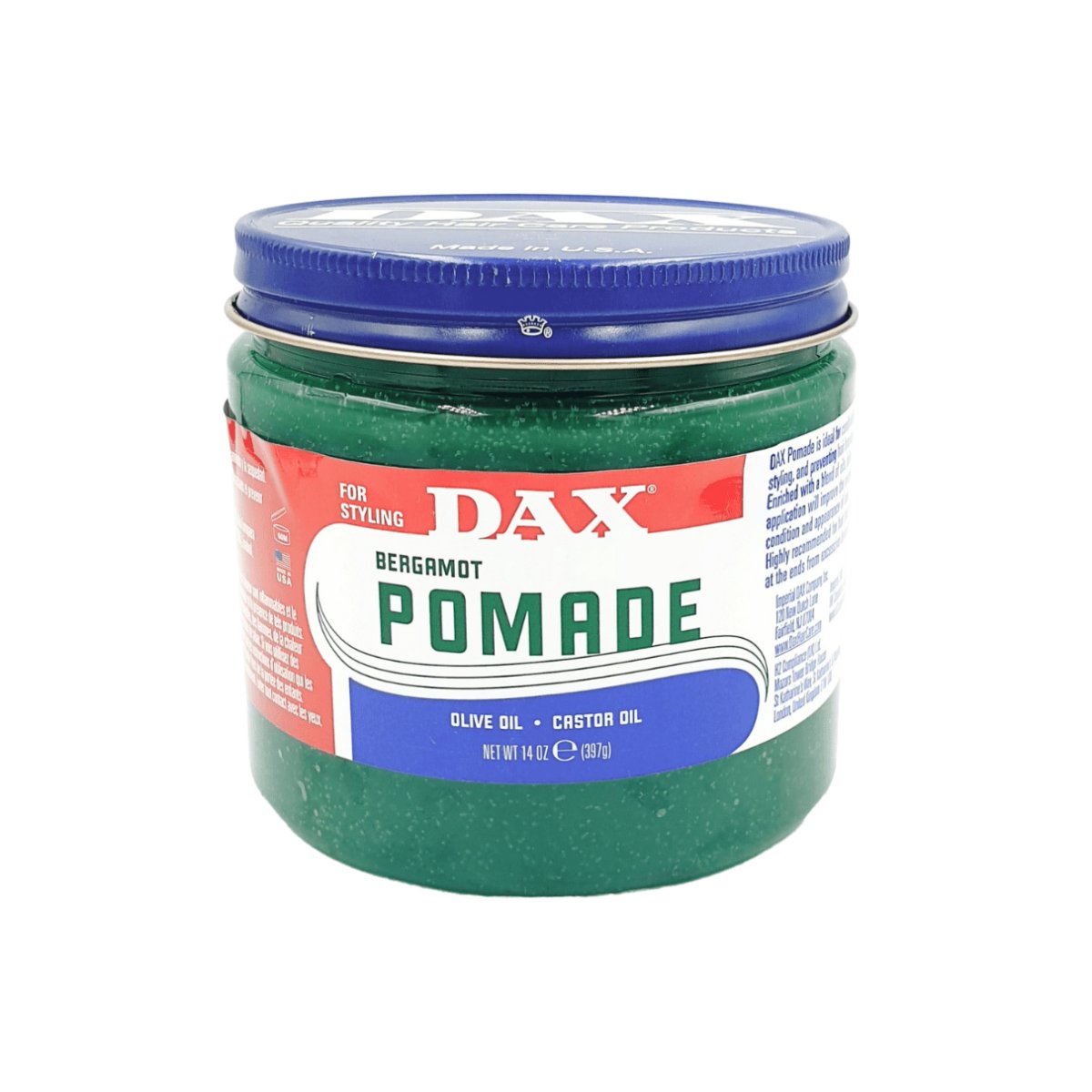 Dax Bergamot Pomade 397g - CosFair GmbH