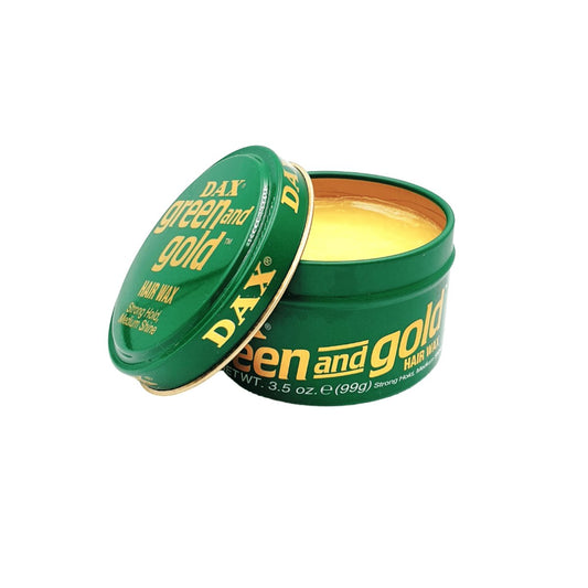 Dax Green and Gold Hair Wax Strong Hold 99g - CosFair GmbH