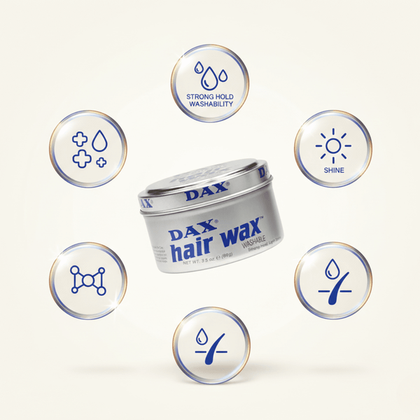 Dax Washable Hair Wax Strong Hold 99g - CosFair GmbH