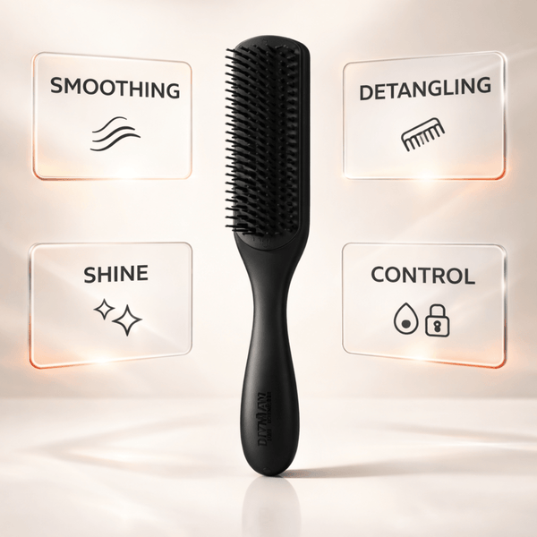 Denman D3 The Original Styler 7 Row - BLACK - CosFair GmbH