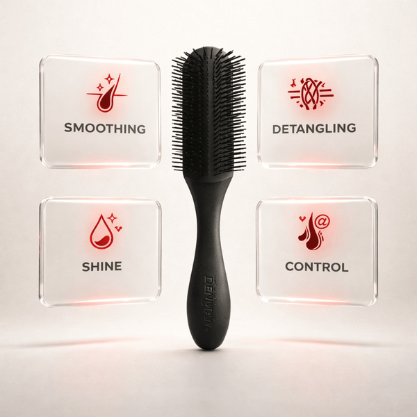 Denman D4 The Original Styler 9 Row - BLACK - CosFair GmbH