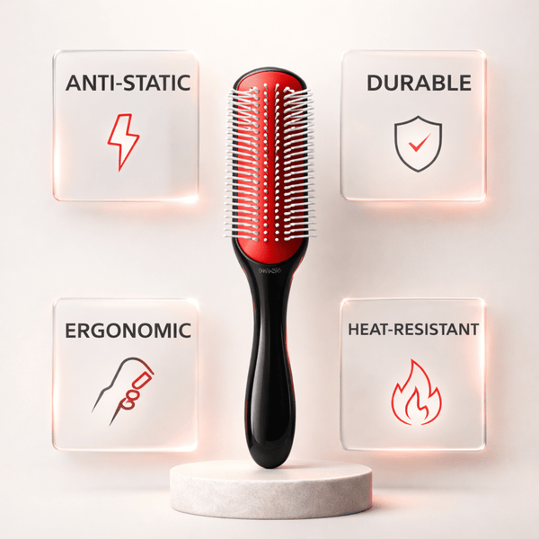 Denman D4 The Original Styler 9 Row - WHITE - CosFair GmbH