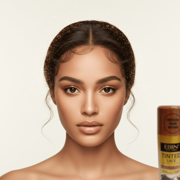 Ebin New York Tinted Lace Aerosol Spray Dark Brown 49 g - CosFair GmbH