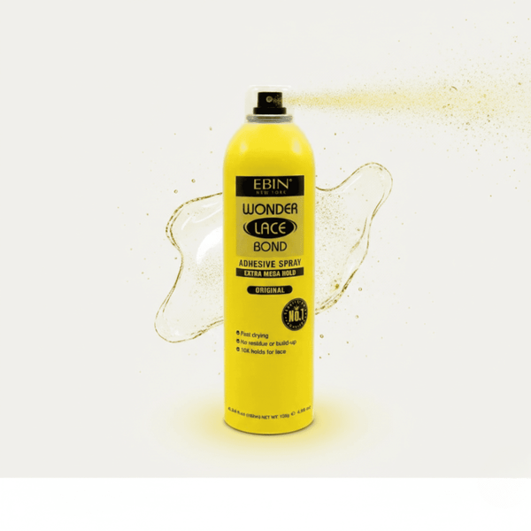 Ebin New York Wonder Lace Bond Adhesive Spray Extra Mega Hold Original 180ml - CosFair GmbH
