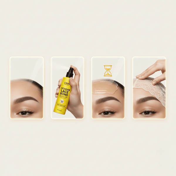 Ebin New York Wonder Lace Bond Adhesive Spray Extra Mega Hold Original 420ml - CosFair GmbH