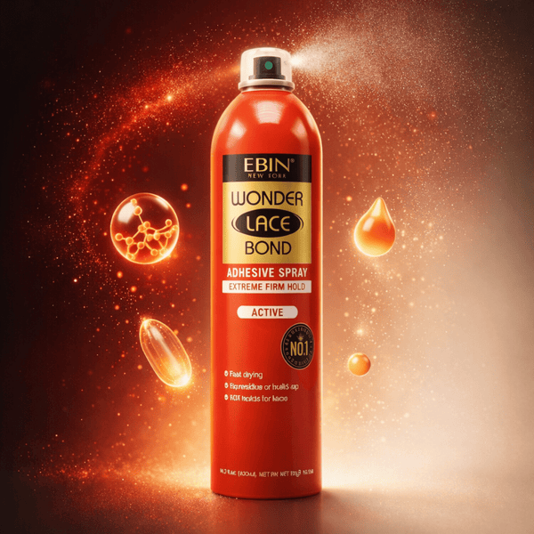 Ebin New York Wonder Lace Bond Adhesive Spray Extreme Firm Hold Active 420ml - CosFair GmbH
