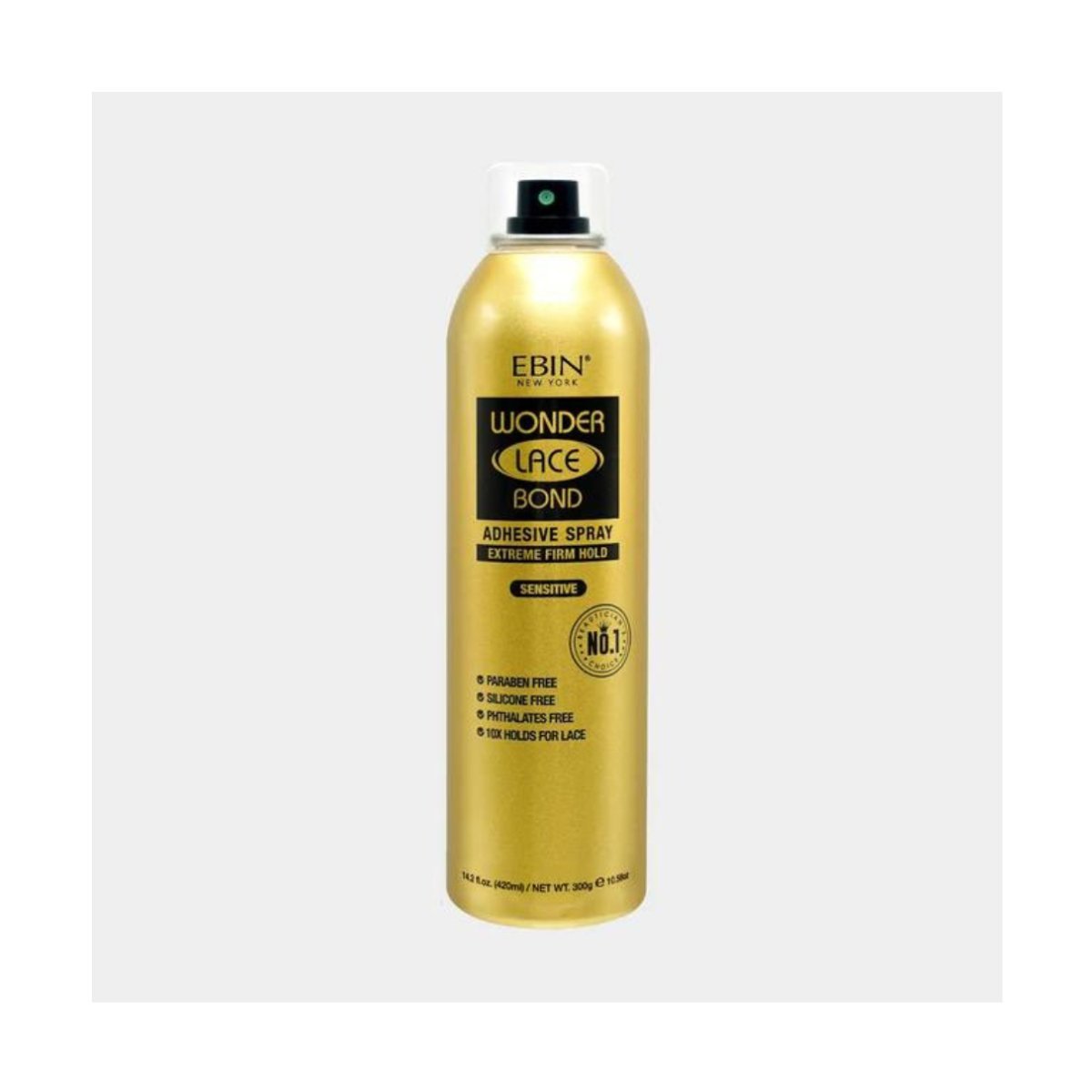 Ebin New York Wonder Lace Bond Adhesive Spray Extreme Firm Hold Sensitive 420ml - CosFair GmbH