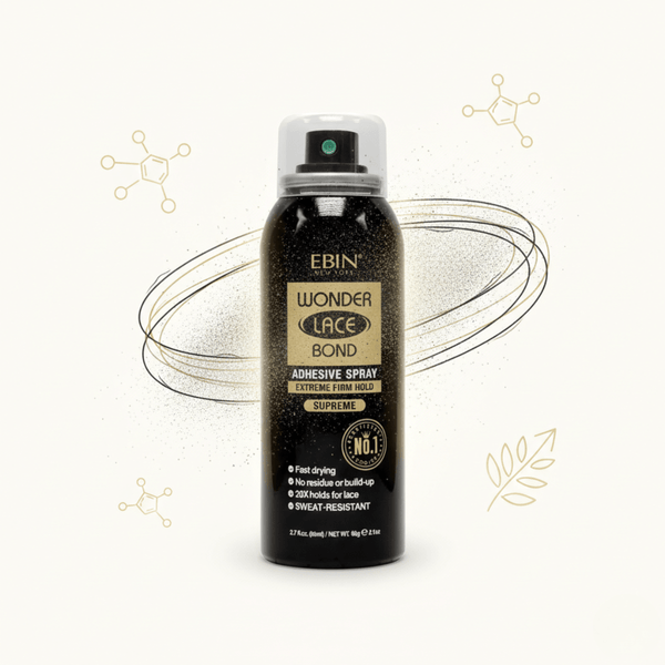 Ebin New York Wonder Lace Bond Adhesive Spray Extreme Firm Hold Supreme 80ml - CosFair GmbH