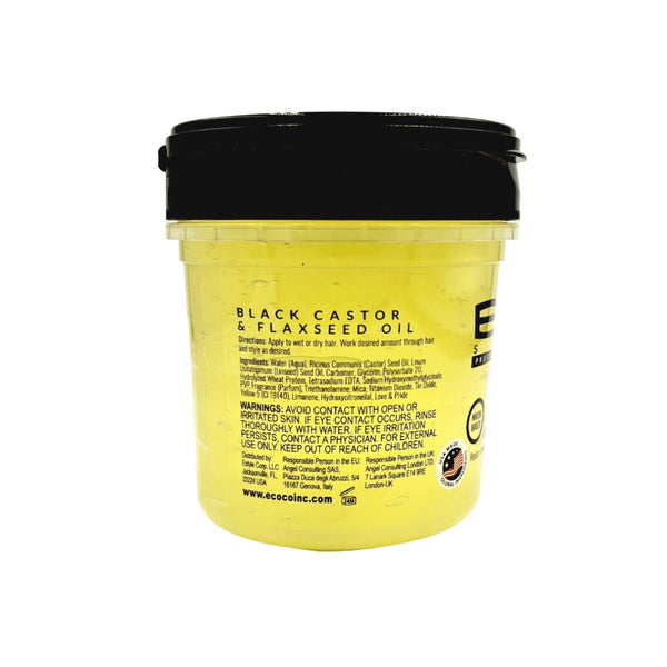 Eco Styler Black Castor &amp; Flaxseed Oil Styling Gel 236ml - CosFair GmbH