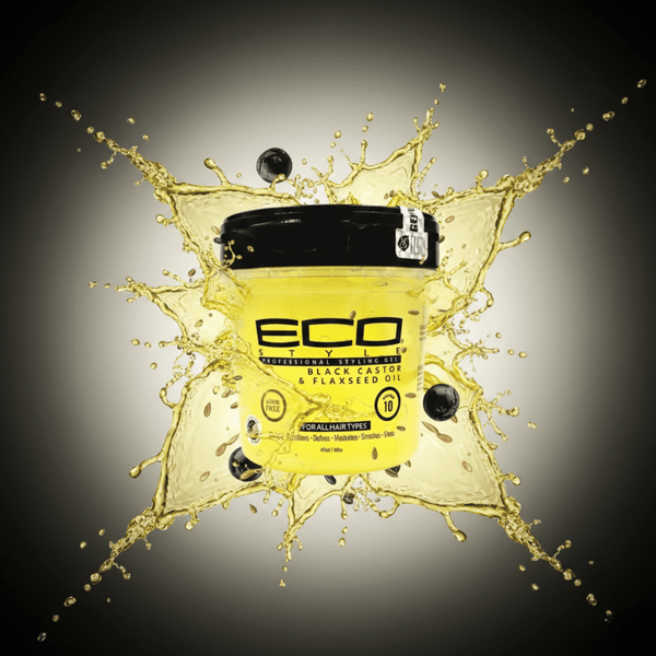 Eco Styler Black Castor & Flaxseed Oil Styling Gel 473ml - CosFair GmbH