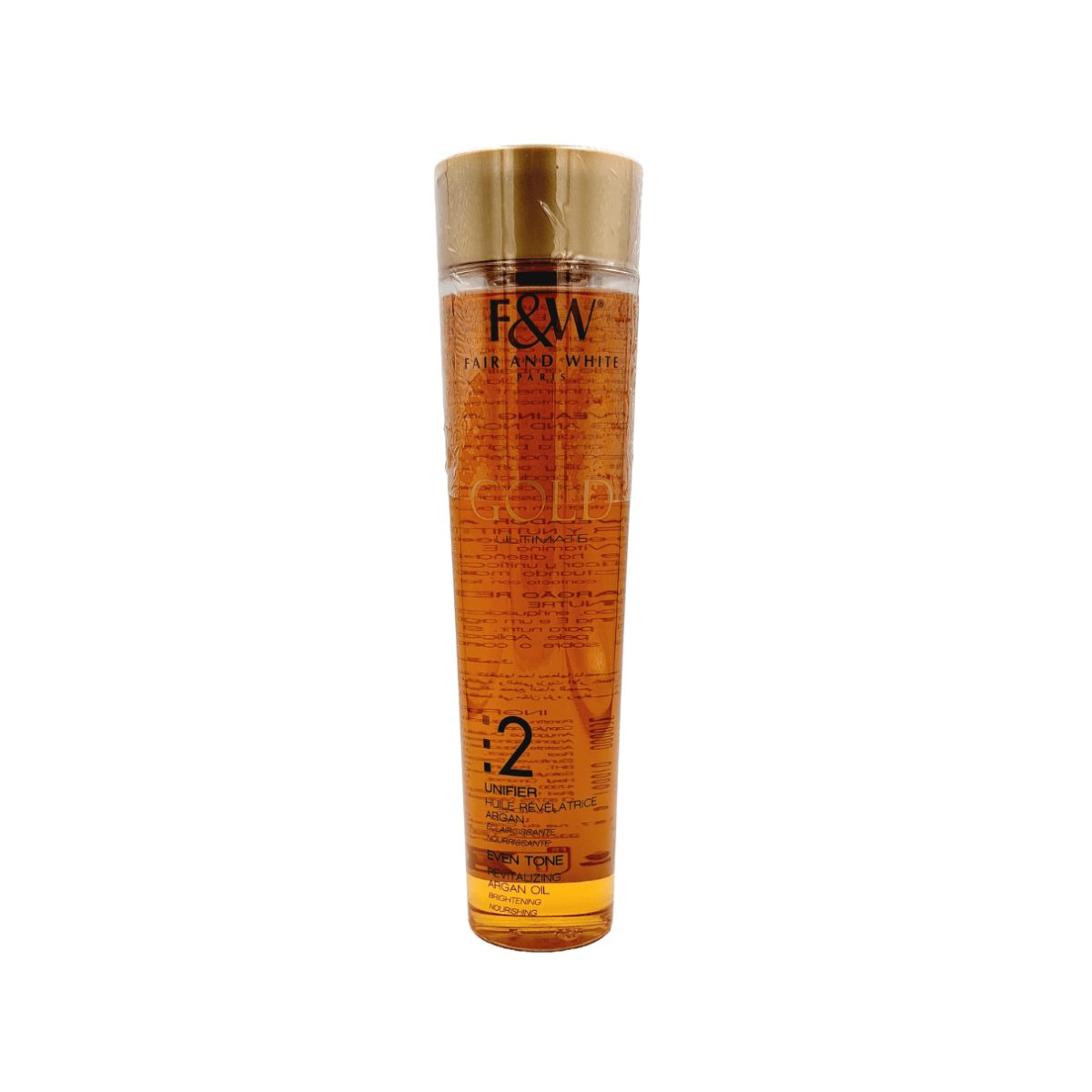 Fair &amp; White GOLD 2 Revitalizing Argan Oil 200ml - CosFair GmbH