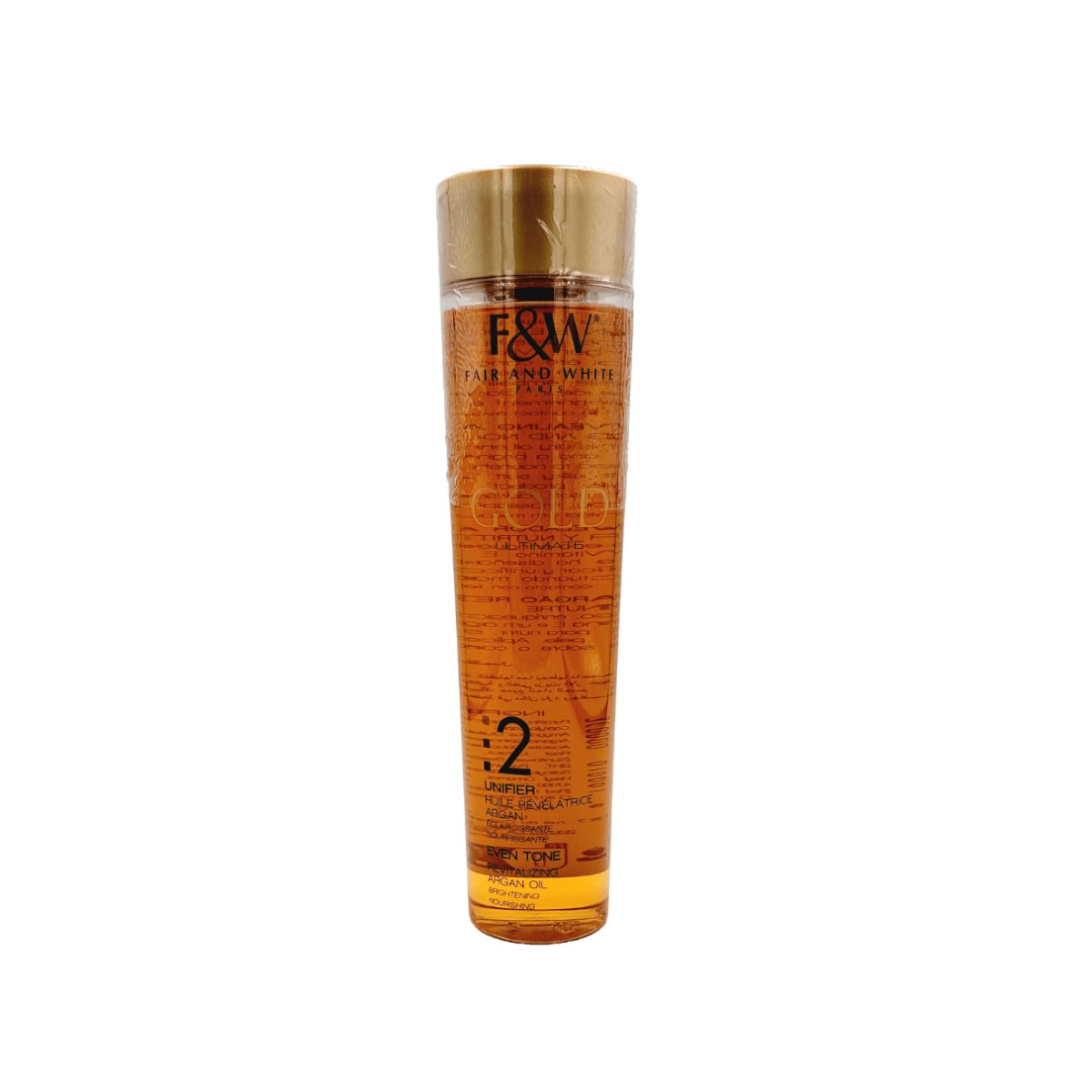 Fair &amp; White GOLD 2 Revitalizing Argan Oil 200ml - CosFair GmbH