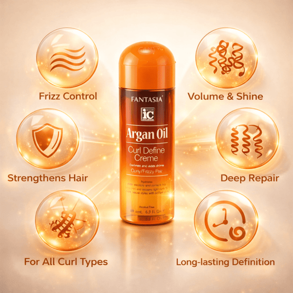 Fantasia IC Argan Oil Curl Define Creme 183ml - CosFair GmbH
