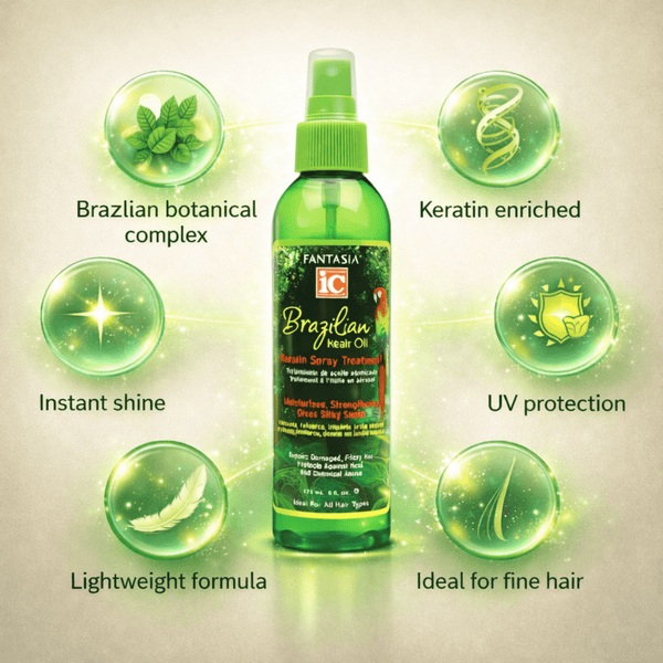 Fantasia IC Brazilian Hair Oil Keratin Spray - CosFair GmbH