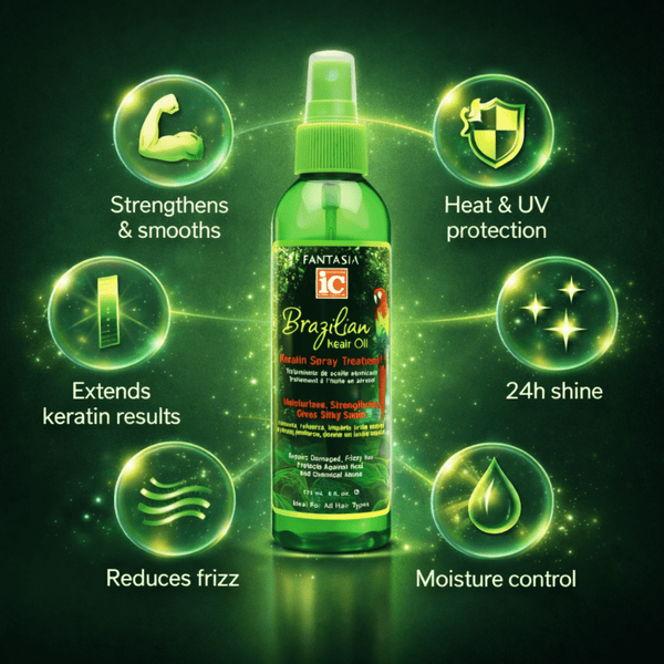 Fantasia IC Brazilian Hair Oil Keratin Spray - CosFair GmbH