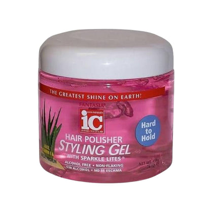 Fantasia IC Hair Polisher Aloe Styling Gel 454g - CosFair GmbH