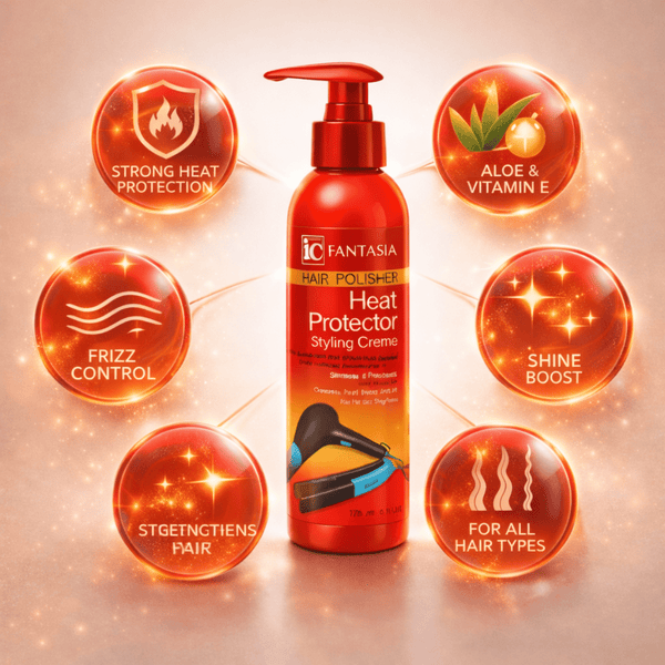 Fantasia IC Hair Polisher Heat Protector Styling Crème - CosFair GmbH
