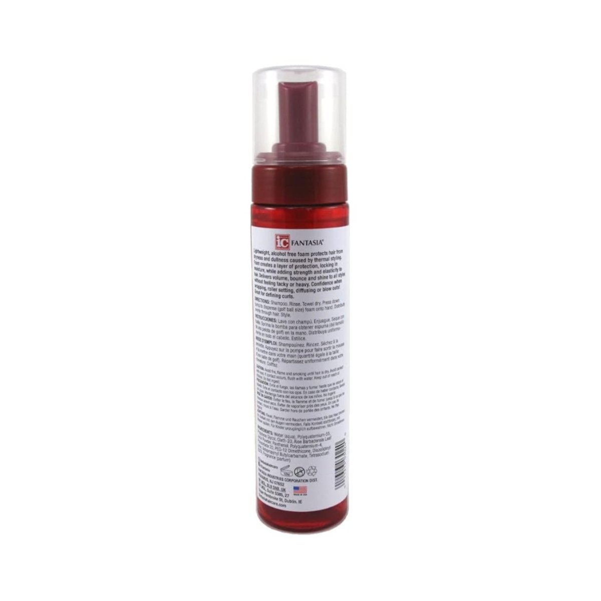 Fantasia IC Hair Polisher Heat Protector Styling Foam - CosFair GmbH