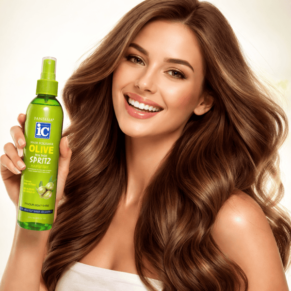 Fantasia IC Hair Polisher Olive Firm Hold Spritz Hair Spray 295ml - CosFair GmbH