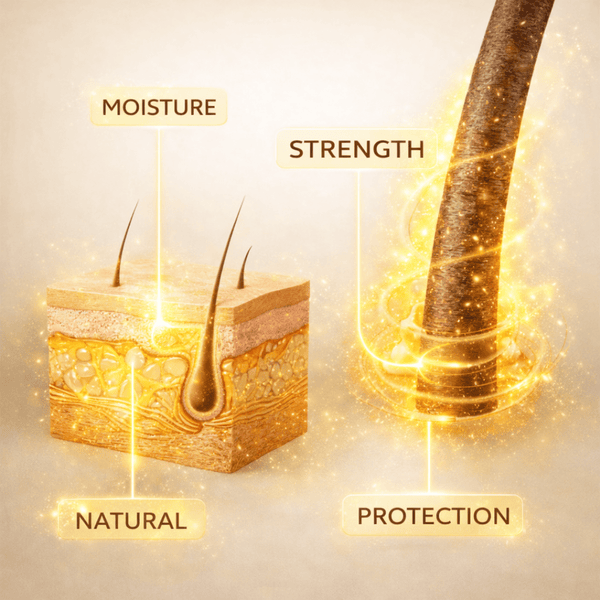 Ghana's Best Easy Melt 100% Pure Shea Butter 1KG - YELLOW - CosFair GmbH