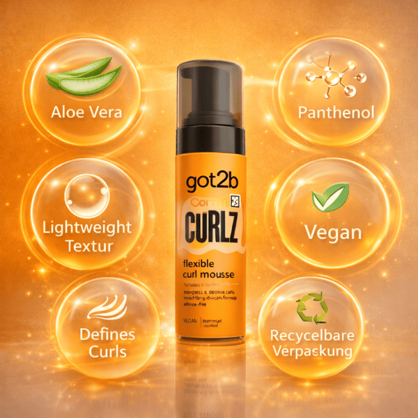 got2b Curlz Flexible Curl Mousse 200 ml - CosFair GmbH