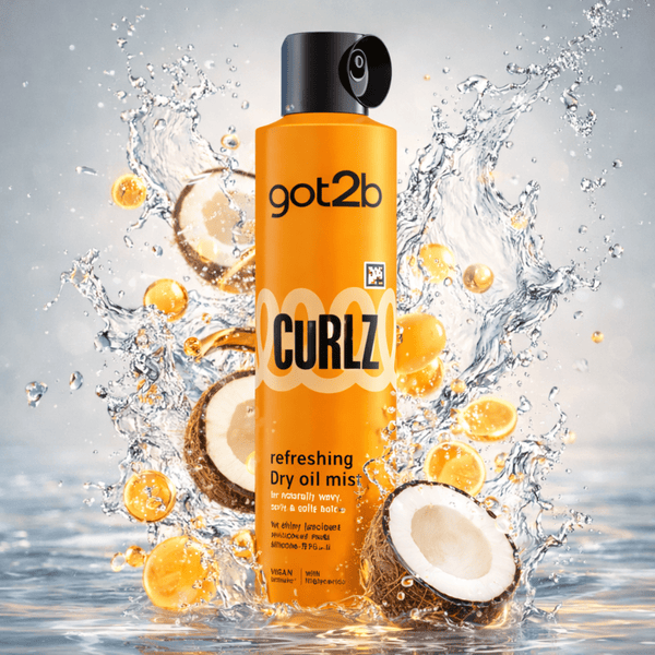got2b Curlz Refreshing Dry Oil Mist 200 ml - CosFair GmbH