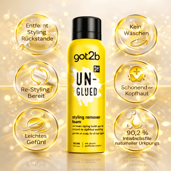 got2b Un - Glued Styling Remover Foam - 150 ml - CosFair GmbH