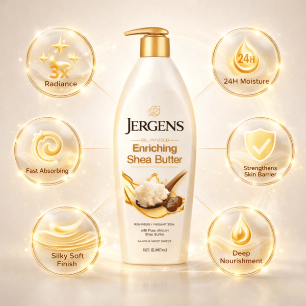 Jergens Oil Infused Enriching Shea Butter Moisturizer 496ml - CosFair GmbH