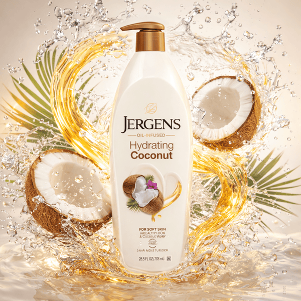 Jergens Oil Infused Hydrating Coconut Moisturizer 783ml - CosFair GmbH