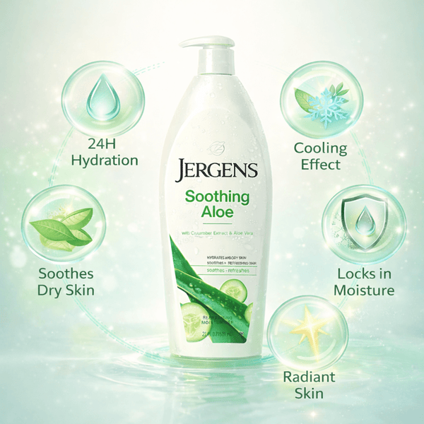 Jergens Soothing Aloe Moisturizer 621ml - CosFair GmbH