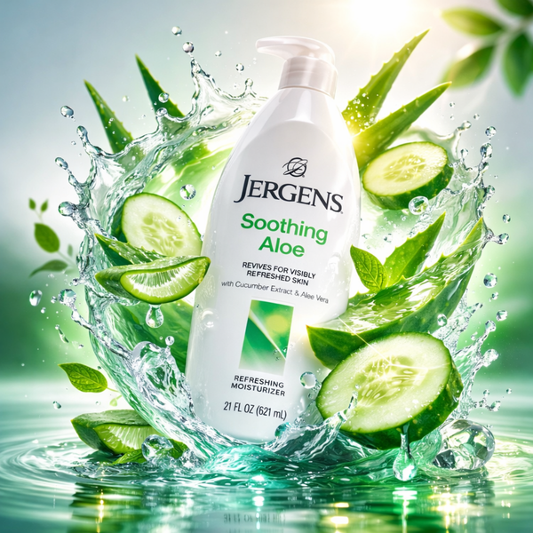 Jergens Soothing Aloe Refreshing Moisturizer 621ml - CosFair GmbH