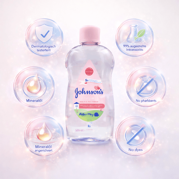 Johnson's Baby Oil 500ml - CosFair GmbH