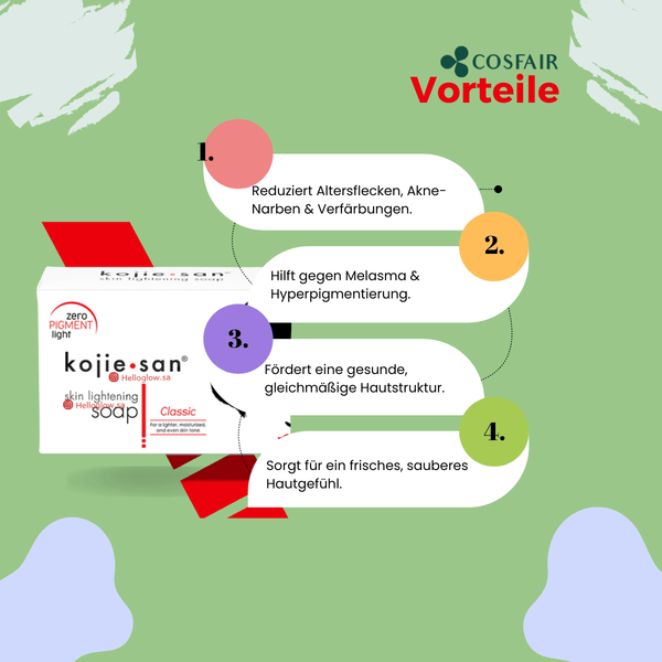 KOJIE SAN Skin Lightening Classic Soap - Twin Pack - CosFair GmbH