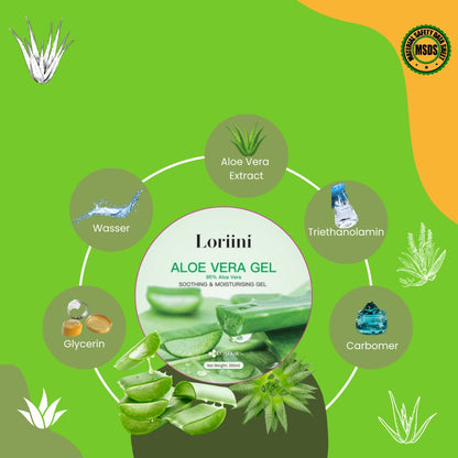 Loriini Aloe Vera Gel 300ml - CosFair GmbH