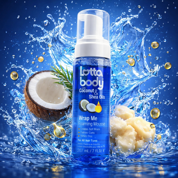 Lotta Body Coconut Shea Oils Wrap Me Foaming Mousse 207 ml - CosFair GmbH