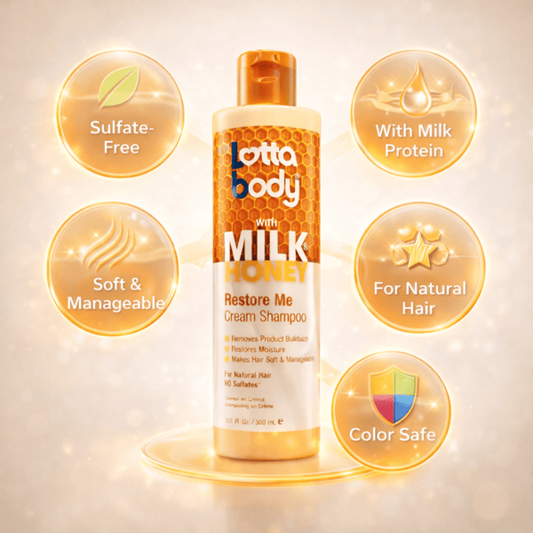Lotta Body Restore Me Cream Shampoo 300 ml - CosFair GmbH