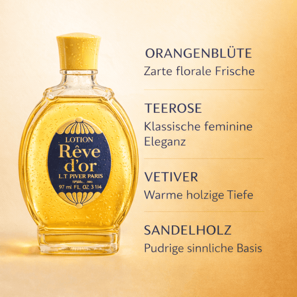 LT Piver Paris Reve d'or Lotion Parfüm 97 ml - CosFair GmbH