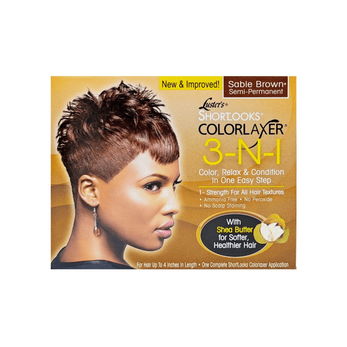 Luster&#039;s ShortLooks Colorlaxer Sable Brown - CosFair GmbH