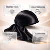 Magic Collection Silky Satin Durag - Black - CosFair GmbH