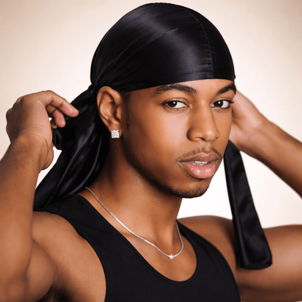 Magic Collection Silky Satin Durag - Black - CosFair GmbH