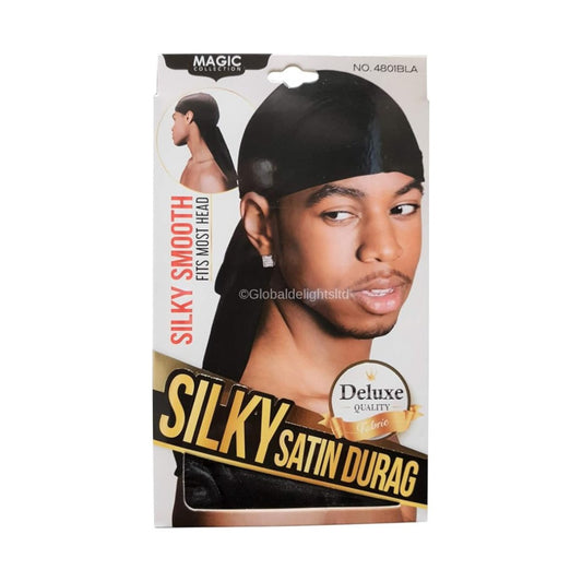 Magic Collection Silky Satin Durag - Black - CosFair GmbH