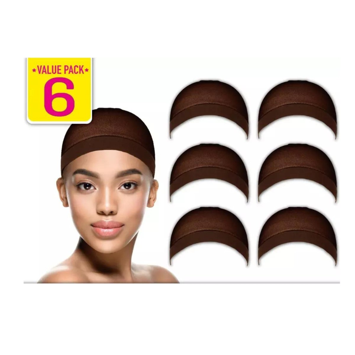 Magic Deluxe Stocking Wig Cap - Value Pack - Black - CosFair GmbH