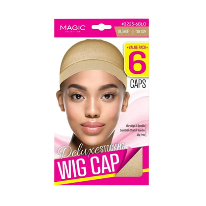 Magic Deluxe Stocking Wig Cap - Value Pack - Blonde - CosFair GmbH