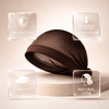 Magic Deluxe Stocking Wig Cap - Value Pack - Dark Brown - CosFair GmbH