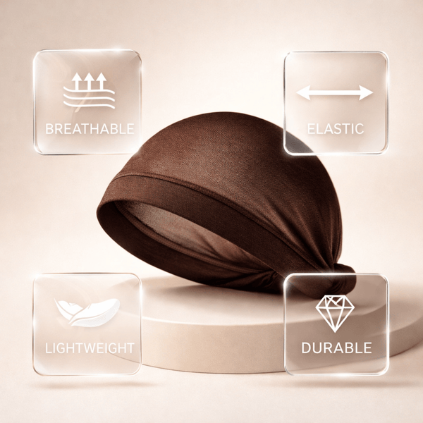 Magic Deluxe Stocking Wig Cap - Value Pack - Dark Brown - CosFair GmbH